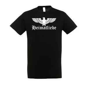 T-SHIRT HEIMATLIEBE BIS 4XL Regierung Politik Deutschland Vaterland - Bild 1 von 4