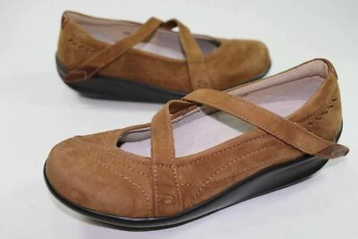 Womens Aravon Brown Suede Mary Jane Comfort Shoes 6 B New Balance A144 To - Image 1 of 3