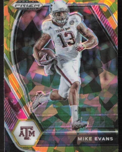 2021 Panini Prizm Draft Picks Collegiate Mike Evans #64 Texas A&M Aggies - Picture 1 of 2