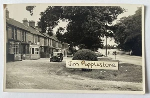 Ashurst, New Forest, Hampshire. Postal fotográfica vintage usada 1956 - Imagen 1 de 2