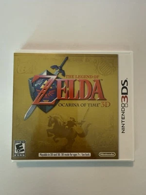 Zelda: Ocarina of Time 3D 1st First Print 74524A 00000 Nintendo 3ds NEW SEALED  - Image 1 of 4