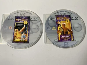 WWE Tagged Classics Wrestlemania 1 And 2 DVD Set Disc Only Wrestling WWF - Picture 1 of 3