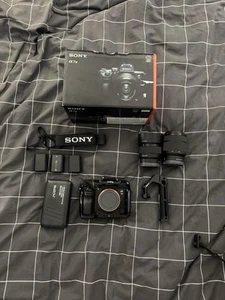 Sony a7iii With Extra Lenses, 3 Batteries, And Cage - Picture 1 of 7