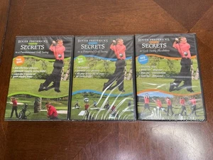 Roger Fredericks Reveal Secrets to a Fundamental Powerful Flexibility Golf 3 LOT - Picture 1 of 3