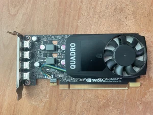 NVIDIA Quadro P620 2GB GDDR5 Graphics Card - 4x Mini Display Port. Low Profile - Picture 1 of 5