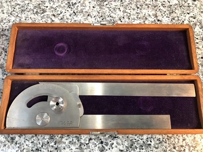 Massachusetts Tool Boxed Protractor - Image 1 of 3