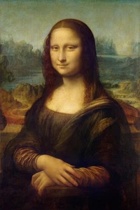 Wall Art Print Mona Lisa by Leonardo Da Vinci, 12" x 18" - Picture 1 of 3