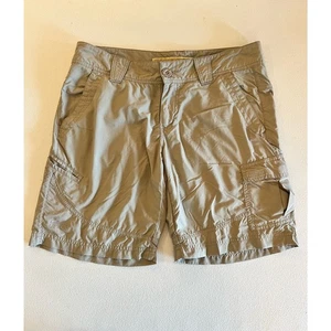 Cabela's Damen Freizeit Wandershorts Größe 6 hellbraun UPF50 6 Taschen 100 % Nylon - Bild 1 von 8