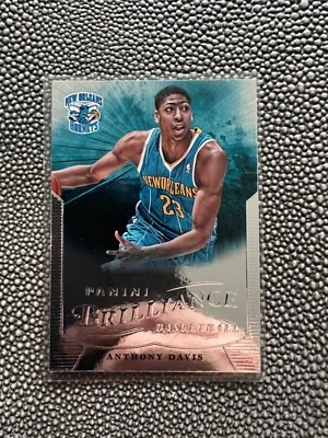 2012-13 Panini Brilliance Anthony Davis Starburst Rookie Short Print #234 RC SP - Image 1 of 2