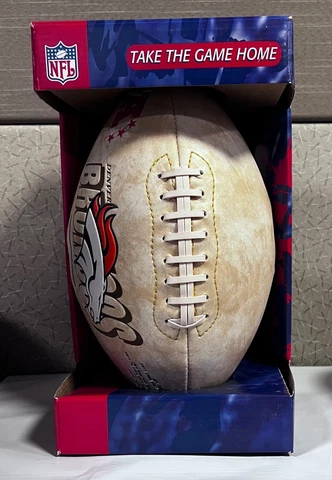DENVER BRONCOS 2003 FOTOBALL ANTIQUED FULL SIZE FOOTBALL LE SERIES 4 FREE SHIP Cover