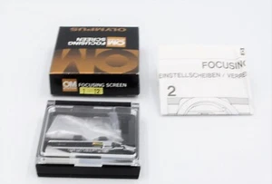 Olympus OM 1-12 Focusing Screen " Cross Hairs Clear " from Japan - Picture 1 of 3