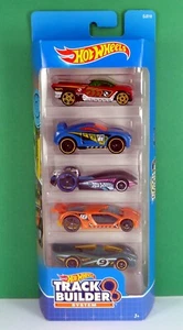 HOT WHEELS TRACK BUILDER SYSTEM 5 AUTO SET inkl. JESTER, KRAFTKOLBEN ETC (NEU IN VERPACKUNG - Bild 1 von 4