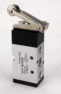 5/2 Wege Pneumatik Rollenventil 1/4"  Endschalter - Bild 1 von 2