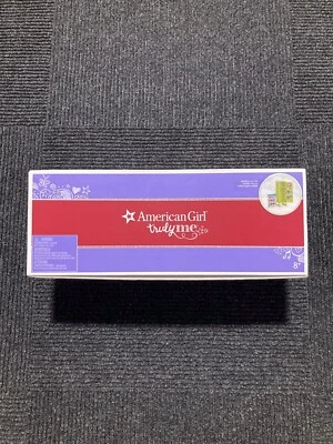 American Girl Doll Truly Me School Locker Set Green Lime Retired 18" Metal - Image 1 of 4