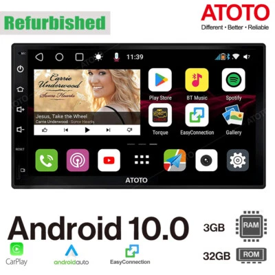 ATOTO S8 7" Premium Android Autoradio Wireless CarPlay e Android Auto 2Bluetooth - Immagine 1 di 4