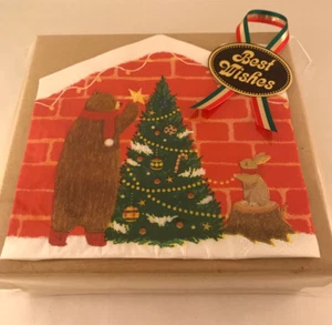 18pc Japanese KitKat CHRISTMAS TREE BEAR & RABBIT Gift Box Set 18 flav. Kit Kats - Picture 1 of 6
