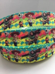 TOY STORY Grosgrain RIBBON Meter (25mm) width, for craft, hair, cake deco etc - Picture 1 of 3