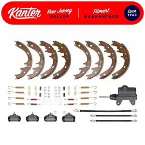 Deluxe Brake Overhaul Kit 1950 Cadillac with Master & Wheel Cylinders Hoses - Picture 1 of 12