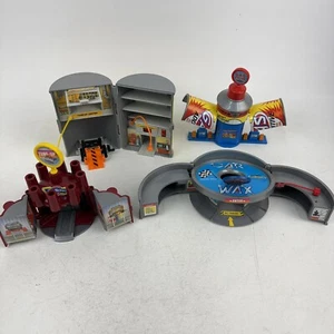Micro Machines Galoob Secret Auto Supplies Gas Oil Wax Distributor Lot Of 4 - Picture 1 of 18
