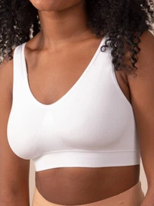Truekind Damen Everyday Throw On Wireless Bralette Gr. XS weiß - Bild 1 von 4