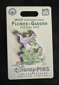 Disney 2023 Figment EPCOT International Flower & Garden Festival LR Pin - Picture 1 of 2