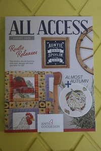 Anita Goodesign TUTTI GLI ACCESSI VIP Club AGOSTO 2020 CD & LIBRO ricamo design - Foto 1 di 4