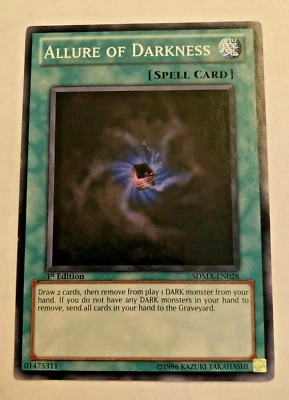 Yugioh Allure of Darkness - SDMA-EN028 - Common - 1st Edition NM - Image 1 of 4