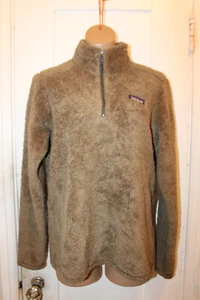 PATAGONIA Los Gatos Sherpa Giacca Pile 1/4 Zip Pullover Uomo Small 25890 - Foto 1 di 8