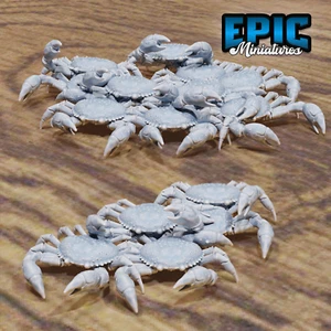 Crab Swarm #4844-#4845 by Epic Miniatures | 28mm Scale D&D Tabletop Miniature - Picture 1 of 6