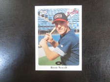 1996 Best Greenville Braves # 22 Brett Newell Card (B60) Atlanta Braves