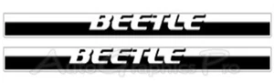 Lower Rocker Panel Vinyl Graphics Decals Stripes 1998-2019 Volkswagen Beetle #2 - Picture 1 of 3