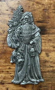 Metzke Pewter USA Father Christmas 1990s 7” - Bild 1 von 4