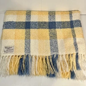 Churchill Weavers Throw Blanket Fringed Made in Berea, Kentucky USA Handwoven - Picture 1 of 7