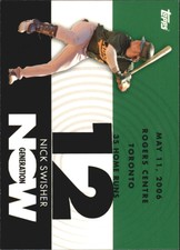 2007 (ATHLETICS) Topps Generation Now #GN371 Nick Swisher
