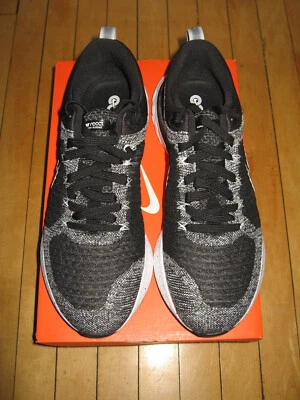 Nike React Infinity Run Flyknit 2 Black White Casual Running Shoes Mens Size 10  - Image 1 of 4