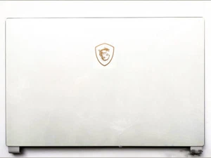 LCD Back Cover+Front Bezel For MSI P65 8RF GS65 MS-16Q3 MS-16Q5 White Laptop - Picture 1 of 3