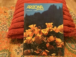 Arizona Highways, Januar 1975, hervorragender Zustand ZUSTAND;INDISCHE KUNSTAUSSTELLUNG/ PORTOFREI!!! - Bild 1 von 17
