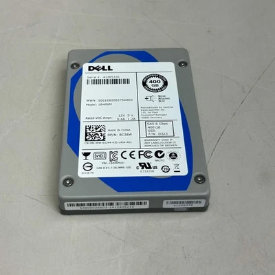 DELL 400 GB 6G Sas Ssd Computer Hard Drive LB406M - Image 1 of 4
