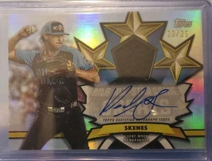 2025 Topps All-Star Greats Paul Kenes Patch Auto /25 Magar-PS - Bild 1 von 3