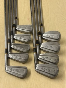 Vintage Henry Cotton Iron Set 2-10 / Steel Shafts Right Handed / Made Scotland - Picture 1 of 13
