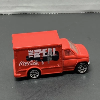 VTG Matchbox Coca-Cola Ford Delivery Truck Diecast Red 1998 Collectible - Image 1 of 4