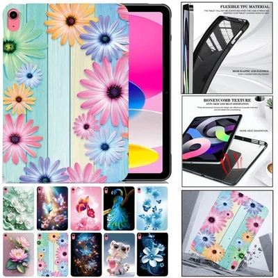 For iPad 11/10/9/8/7/6/5th Gen Mini Air Pro 12.9" 13" 2025 Case Thin TPU Cover - Image 1 of 4