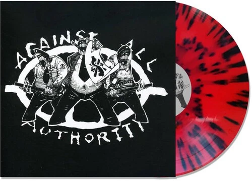 Against All Authorit - 24 Hour Roadside Resistance - Red w/ Black Splatter [New - Image 1 of 1