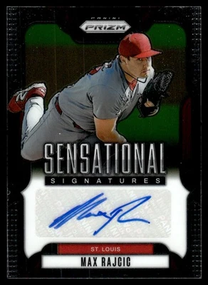 2025 Panini Prizm Baseball Sensational Signatures Auto Maj Rajcic Auto St. Louis - Image 1 of 2