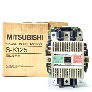NEW | MITSUBISHI S-K125 MAGNETIC CONTACTOR 3 POLE COIL 100-127V 150A FREE SHIP - Picture 1 of 8