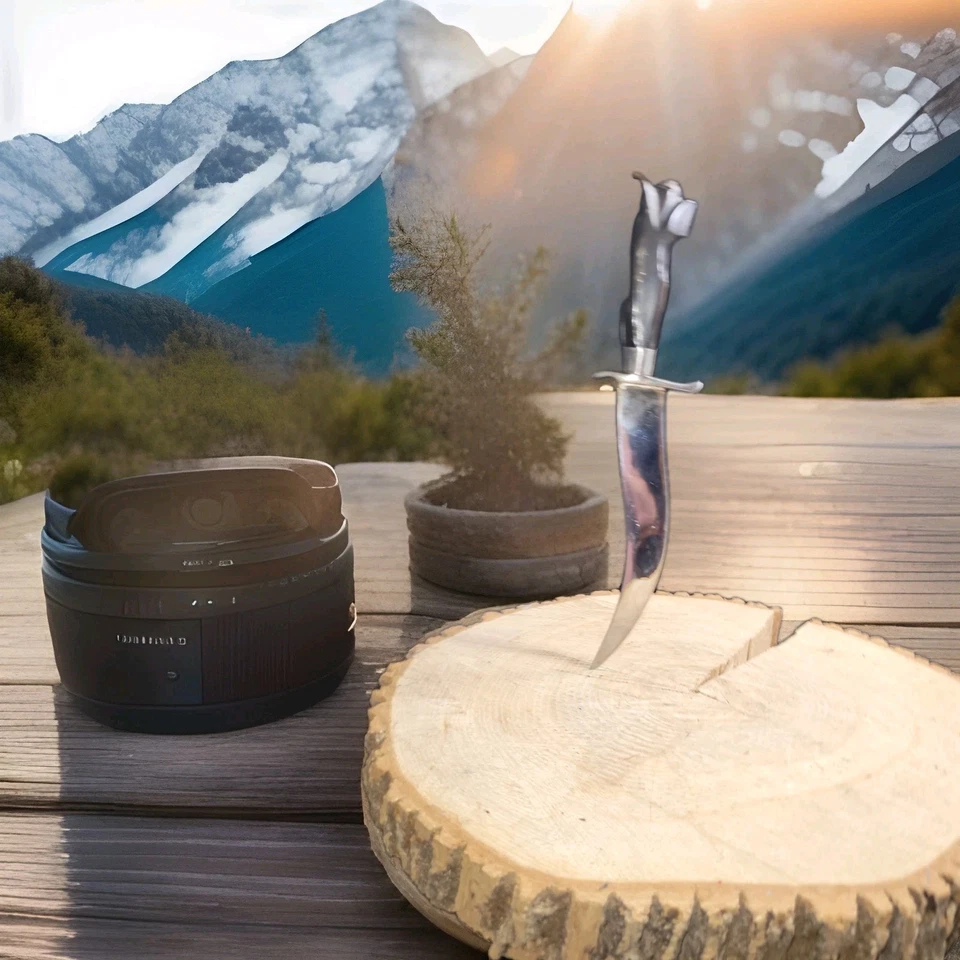 Vtg WW2  15" Long 9.5" Blade Philippines Bolo Carved Handle Fighting Knife.OBO - Image 1 of 4