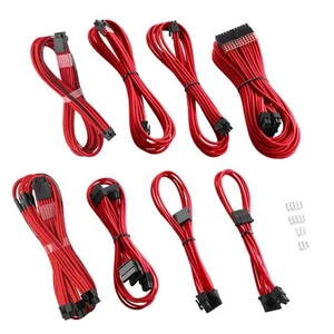 CableMod RT-Series Pro ModMesh 12VHPWR Dual Cable Kit für ASUS/Seasonic - rot - Bild 1 von 4