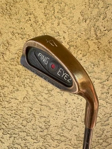 PING EYE 2 RED DOT BECU 4 IRON - FENWICK WORLD CLASS REGULAR FLEX GRAPHITE SHAFT - Picture 1 of 4