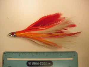 AKU LURES #13 (SKIPJACK TUNA TROLLING FEATHERS) - Picture 1 of 1