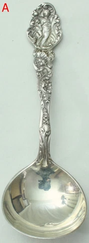 Gorham Versailles Soup Spoon marked "STERLING COPYRIGHTED '88"  4 15/16 in. 1 Oz Cover